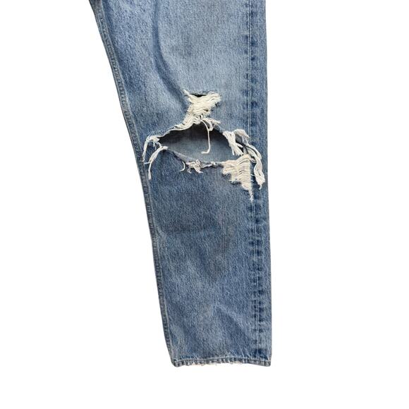 AGOLDE 90's Mid Rise Loose Fit in Fall Out EUC Size 28 $198 MSRP - Picture 5 of 12